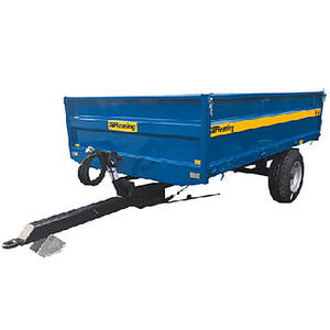 Remolque de acero resistente al desgaste, autodescarga, 4 ejes, 70 toneladas, volquete pesado - Product Image 3