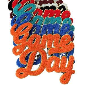 Meilleur prix de gros fournisseur de patchs de broderie drapeau national américain américain patch brodé patchs chenille fabricant - Product Image 1