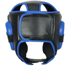 Couvre-chef de boxe pour hommes à taux réglable en cuir Conceptions entièrement personnalisées Casque de sécurité respirant et durable de haute qualité - Product Image 3