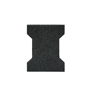 Malaisie Top vente Supersafe T-Bone Dogbone caoutchouc finisseur 200x160mm 15-50mm épaisseur anti-dérapant résistant aux chocs piscine pont jouer - Product Image 3