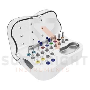 Kit quirúrgico de implantes dentales Surgiright esencial para una colocación adecuada con instrumentos eléctricos de Surgiright - Product Image 1