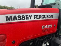 Tracteur à roues Massey Ferguson 6480 de 2007, 80 CV, avec pompe à engrenages et roulement moteur, à vendre