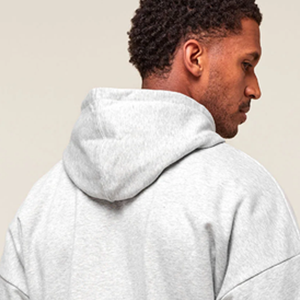 Nouvel arrivage de pulls à capuche et sweatshirts pour hommes de grande taille Streetwear Quick Dry Drop Shoulder Pullover Hoodies Unisex - Product Image 6