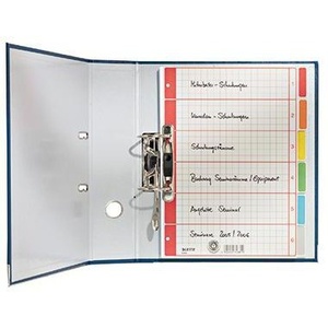 Separadores de Archivos de Cartón Gris Reciclado DIN A4 Leitz con 6 Hojas de Índice en Blanco, Accesorios de Oficina Premium - Product Image 3