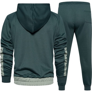 Nouveauté Survêtements pour hommes avec fermeture éclair Qualité supérieure Jogging en plein air Ensemble deux pièces Vêtements de sport personnalisés Logo Survêtement pour hommes - Product Image 2