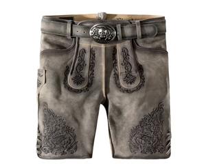 Short en cuir pour homme, vêtement de loisirs de chasse et de Style bavard avec étiquette personnalisée brodée TT-0016 - Product Image 6