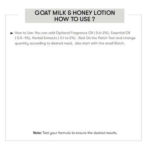 Base de lotion au lait de chèvre biologique et au miel 200ml Prête à l'emploi pour le corps, éclaircissante, nourrissante, ingrédients à base de plantes, OEM - Product Image 6