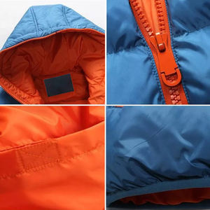 Chaqueta burbuja de lona personalizable para hombre, ligera, elegante, de diseño moderno, novedad de invierno, venta al por mayor, personalizable - Product Image 4