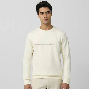 Sudadera Negra Lisa de Moda de Alta Calidad 100% en Oferta, Sudadera Informal de Color Sólido 2026 para Hombre - Product Image 2