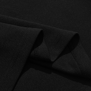 เสื้อโปโลสำหรับผู้ชายเสื้อโปโลแขนยาวระบายอากาศสีพื้นสำหรับผู้ชาย - Product Image 5