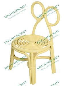 Chaise pour enfants en rotin naturel moderne, ajout délicieux à toute chambre d'enfant-pour l'extérieur et la cuisine - Product Image 2
