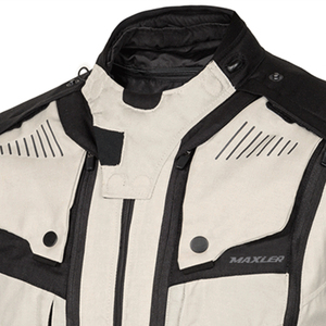 Chaqueta de Moto Personalizada para Hombre, Otoño Invierno, Impermeable, Piel de Oveja, Cuello Alto, Logotipo Frontal - Product Image 3