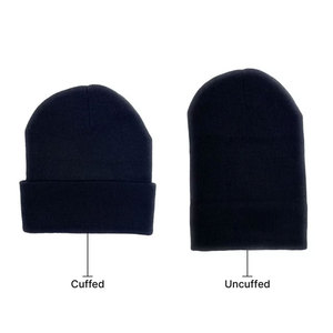 Gorro de Hombre con Puño, Estilo Vintage, 100% Acrílico, Duradero, Uso Casual, Nuevo Diseño, Tallas para Adultos, Jacquard, Precio al por Mayor - Product Image 3