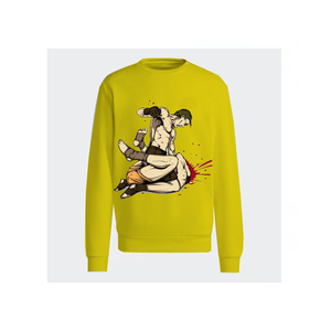 Nuevas sudaderas con capucha y sudaderas de invierno para hombre, de gran tamaño, con hombros caídos, de tejido grueso, de poliéster/algodón - Product Image 6
