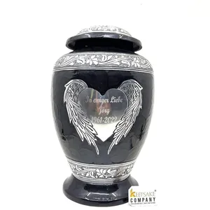 Urna Funeraria Personalizada de Estilo Americano con Acabado de Alto Brillo, Capacidad de 200 Pulgadas Cúbicas, para Cenizas - Product Image 1