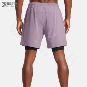 Pantalones Cortos de Algodón de Alta Calidad para Hombre, Diseño de Logotipo Personalizado, Negros, Casuales, Lisos, con Patrón Sólido - Pantalones Cortos de Verano para Hombre al por Mayor - Product Image 2