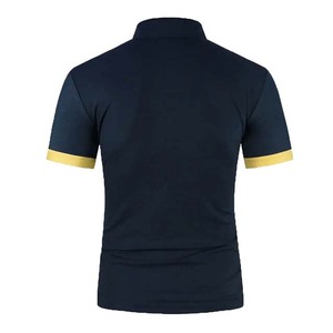 Printed Polo Shirt Best Quality Polyester / Cotton Custom OEM Color Short Sleeve Casual T-shirt Cotton Man Polo Shirts - Product Image 4
