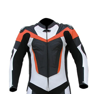 Vente en gros Tenue de moto pour homme en cuir véritable Tenue de sport pour moto de course à bas prix OEM - Product Image 4