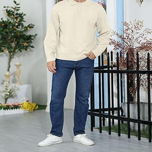 Polo de alta calidad para hombre, ropa informal, Camisa de algodón 100% transpirable, polos de talla grande para hombre fabricados por Dress Sports - Product Image 6