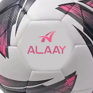 Balón de fútbol de entrenamiento deportivo personalizable Alaay, nuevo diseño, cómodo cosido a máquina de seguridad, hecho de cuero PU PVC - Product Image 2