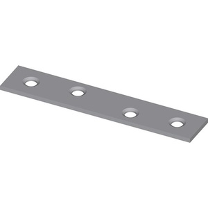 HOHAGE Bicycle <b>Frame</b> Connecting Plate 80mm Length 15mm Width 2.0mm Thickness Blue Chromated Stainless Steel Pack Size 50 - Product Image 1