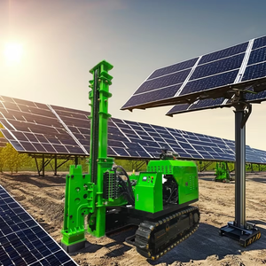 The New-generation Intelligent Photovoltaic <strong>Pile</strong> Foundation <strong>Equipment</strong> Is Equipped with a Crawler-type Solar <strong>Pile</strong> <strong>Driver</strong> - Product Image 1