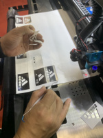 Plotter de corte láser HTV de 2MM de espesor para máquina láser RF de 45W, máquina láser de alta eficiencia para corte y grabado