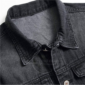 Vente en Gros 100% Coton Hommes Veste Dernière Conception Jeans Imperméables - Product Image 3