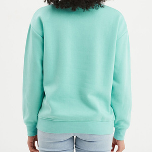 Sweat-shirt surdimensionné élégant coupe décontractée pour femme Design moderne parfait pour Streetwear superposition mode décontractée de tous les jours - Product Image 3