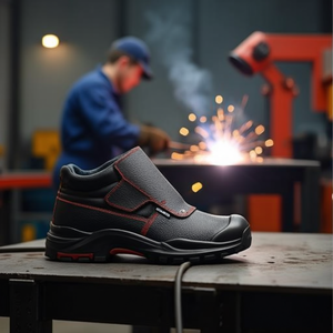 Eisenach Black Safety Shoes S3 HRO SRC EN20345 Size 44 Welding <b>Boots</b> - Product Image 3