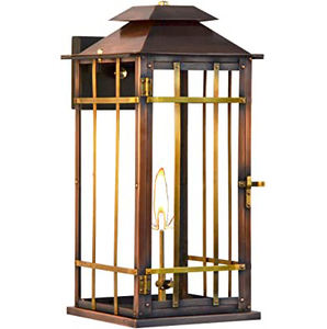 Lanterne à bougie en métal galvanisé fini gris décoratif pour la maison Lanterne suspendue en fer pour décoration d'éclairage intérieur et extérieur - Product Image 5