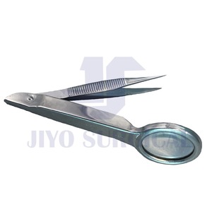 Pince à épiler en acier inoxydable approuvée CE ISO avec loupe Outil de retrait de précision pour les premiers soins et les soins personnels - Product Image 5