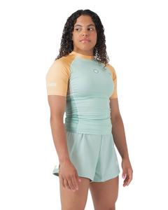 Personnalisé BJJ SURF Rash Guard Jiu Jitsu À Manches Courtes MMA Compression Rash Guard Pour Hommes Et Femmes 80% Polyester Et 20% Spandex - Product Image 5