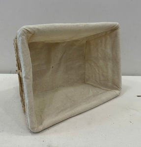 Cesta Rectangular Multifuncional de Jacinto de Agua con Forro de Tela para Guardar Pan, Origen Vietnam - Product Image 5