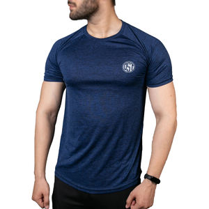 QST Nouveau T-shirt Homme Personnalisé avec Logo, Manches Courtes, Coupe Droite, Respirant, Décontracté, Imprimé, en Polyester et Coton Tricoté, Idéal pour l'Été - Product Image 1