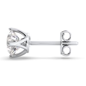 REYES Handcrafted 925 Sterling Silver CVD HPHT Lab Grown Diamond <b>Stud</b> <b>Earrings</b> For Women Customize OEM ODM <b>Fine</b> Jewelry - Product Image 3