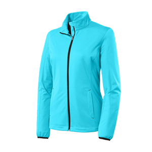 Vestes Softshell décontractées pour hommes et femmes de haute qualité pour le printemps Fermeture à glissière respirante Méthode de tissage non tissé de couleur unie - Product Image 1