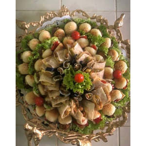 ชามเสิร์ฟของหวานสำหรับโรงแรมทำจากโลหะเงินดีไซน์ทันสมัยเป็นมิตรกับสิ่งแวดล้อมพร้อมใบเน้นรูปใบไม้ - Product Image 4