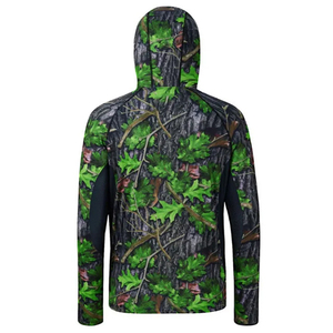 Sweat à capuche de pêche pour hommes Nouveau design Séchage rapide à manches longues Protection solaire Respirant Fournisseur en gros Top Trending Outdoor Wear - Product Image 3