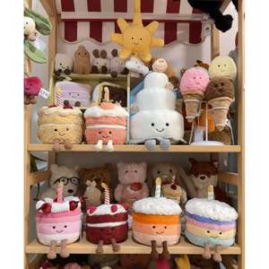 Hot Selling Jelly <b>Cats</b> Cute Birthday Cakes Series Plush Toy Cream Candle Perfect <b>Gift</b> for Children's Birthdays and Christmas - Product Image 5