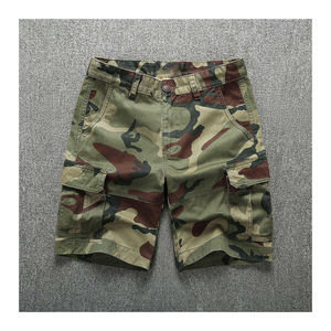 Vente en gros de shorts en coton pour l'été 380g shorts délavés à l'acide pour hommes shorts délavés 100% coton - Product Image 6