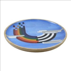 Bandeja de madera LGBTQ con diseño de estrellas, accesorio de madera Natural para servicio de bebidas y alimentos, tamaño múltiple - Product Image 5