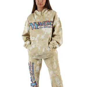 Fabricantes de la mejor calidad para ropa de aduanas anime precio al por mayor puff impresión hombre recortada Sudadera con capucha hombres - Product Image 2