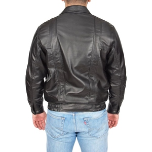 Chaqueta de Cuero de Oveja Personalizada para Hombre de Primera Calidad, Prenda Exterior Elegante de Cuero Auténtico - Product Image 6