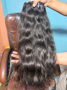 Vente en gros 100% naturel cuticule alignée 10A Grade paquets de cheveux crus vierges indiens 100% vendeurs de cheveux Remy - Product Image 2