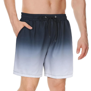 Pantalones cortos de playa de poliéster para hombre, ropa de gimnasio informal estética por sublimación personalizada OEM, ropa de calle, pantalones cortos de malla para baloncesto - Product Image 6