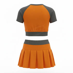 ชุดยูนิฟอร์มเชียร์ลีดเดอร์น้ำหนักเบา แห้งเร็ว สวมใส่สบาย เหมาะสำหรับกิจกรรมกลางแจ้งและการฝึกซ้อมในร่ม - Product Image 2