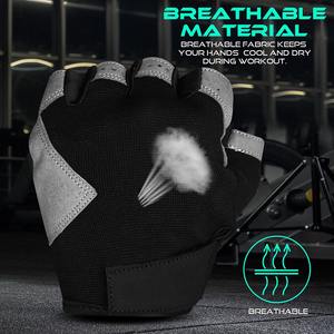 ถุงมือออกกำลังกายปรับแต่งได้วัสดุสดใหม่สำหรับยิมและออกกำลังกายกลางแจ้ง - Product Image 3