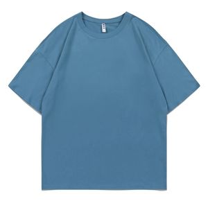 Respirant Oem Logo personnalisé 200gsm coton t-shirt unisexe hommes femmes logo impression uni vierge jersey t-shirt pour hommes - Product Image 3