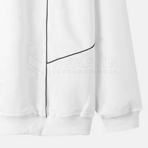 Vente en gros de chemises molletonnées en coton mélangé de haute qualité fabriquées en usine avec logo personnalisé chemises molletonnées pour hommes en vente - Product Image 5